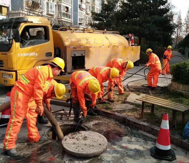 加查市政管道清淤