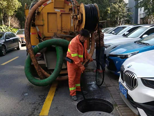 加查排污管道清淤